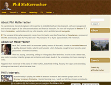 Tablet Screenshot of mckerracher.net